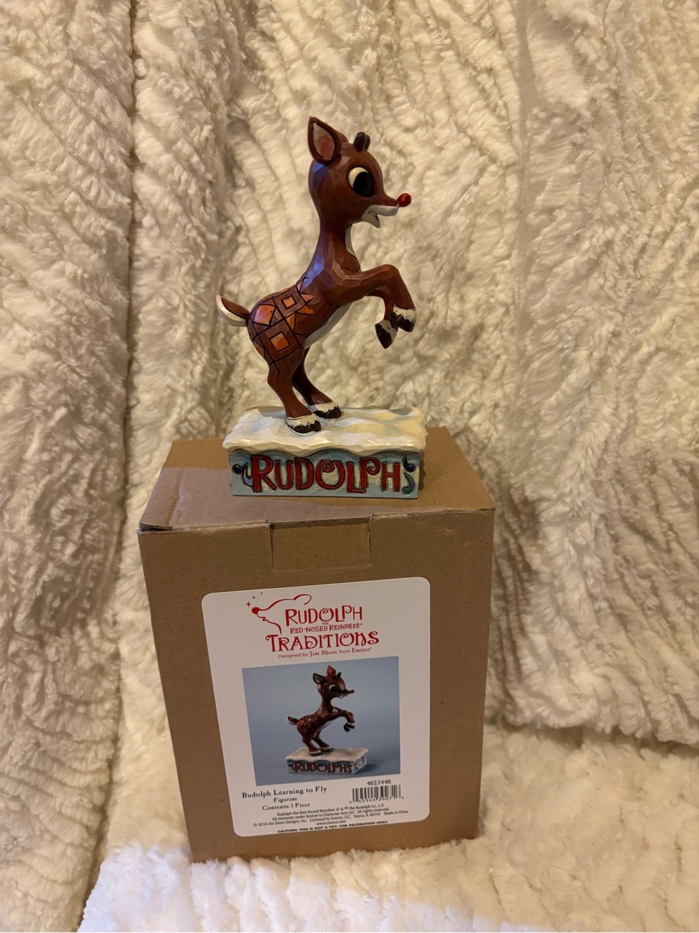 Jim Shore Rudolph figurine